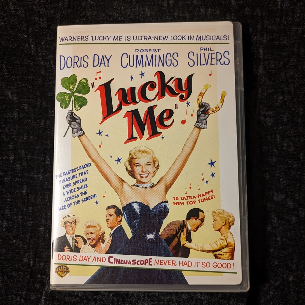 "LUCKY ME" COLOR. DVD. NOT RATED. DORIS DAY